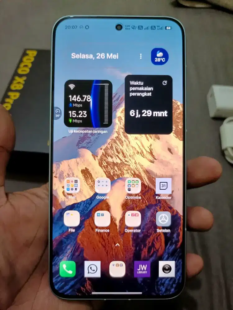 Poco X8 Pro Max 12/512 Mulus, Lengkap, Murah