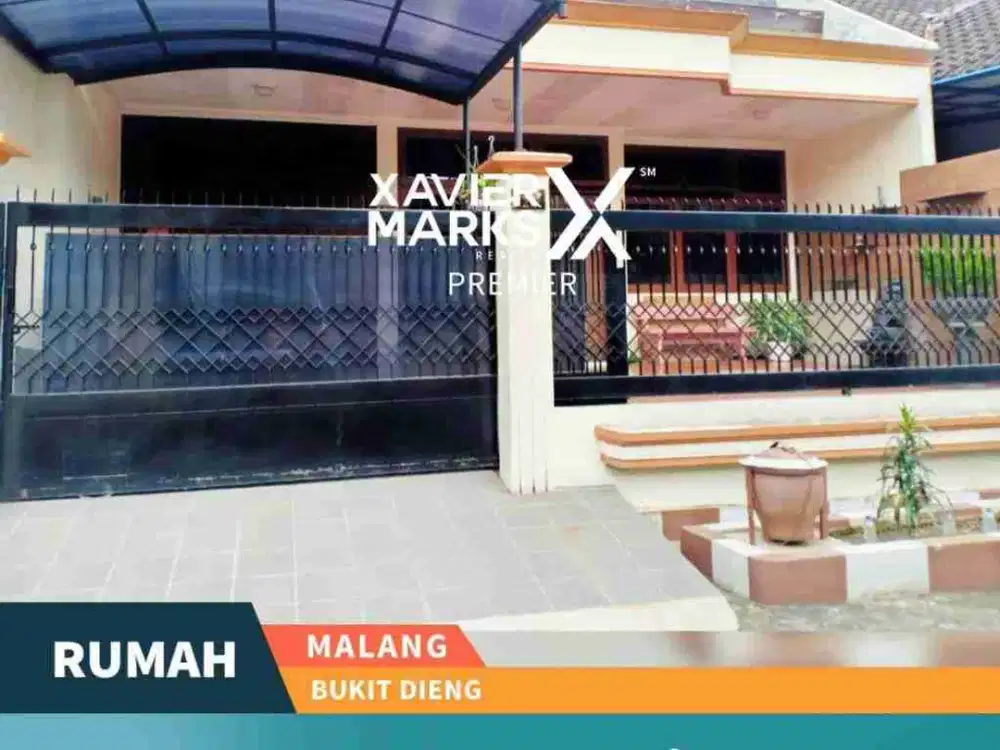 Dijual Rumah Terawat Siap Huni di Bukit Dieng, Tengah Kota Malang