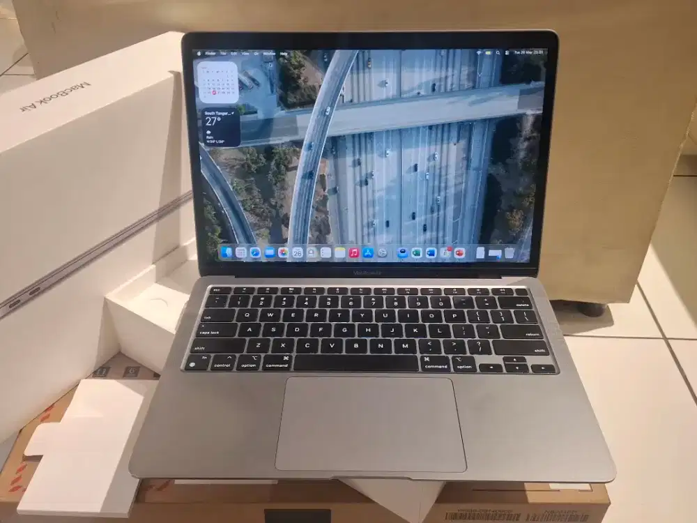 Macbook Air M1 2020, Chip Apple M1, Ram 8/256 gb