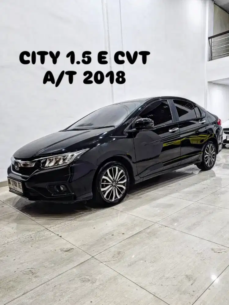 Honda CITY 1.5 ES Facelift CVT 2018 / 2019 hitam jazz