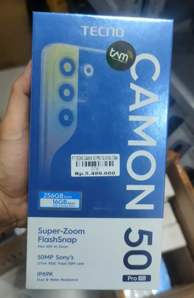 TECNO CAMON 50 PRO 5G 12/256GB | ATLANTIS DAHSYAT