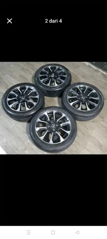 OEM jaaz rs GK5 R16 inclub ban acellera phi-r kondisi 80% nik 2024