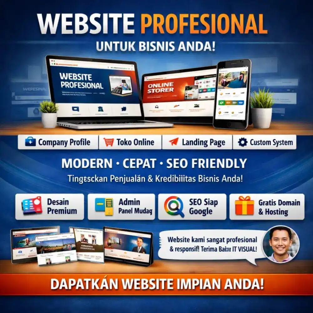 JASA PEMBUATAN WEBSITE PROFESIONAL