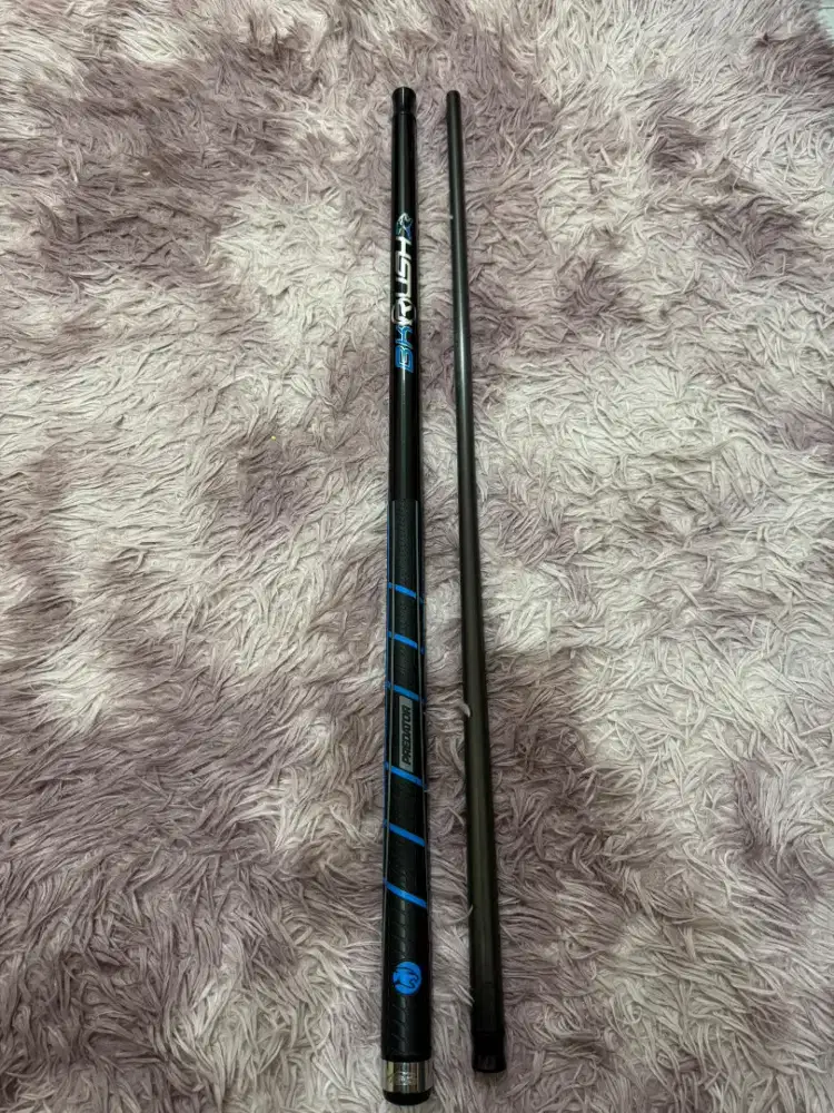 Predator BK Rush Black SW Break only stik billiard stick
