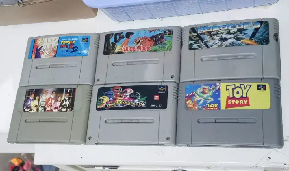 Kaset game super Nintendo