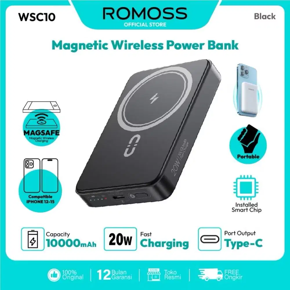 powesbank rommos