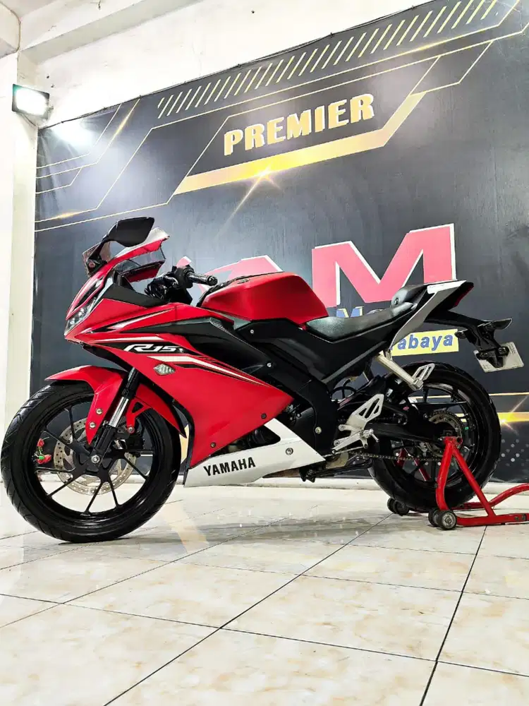 Yamaha All New R15 155 VVA Th 2018 merah doff gaspol