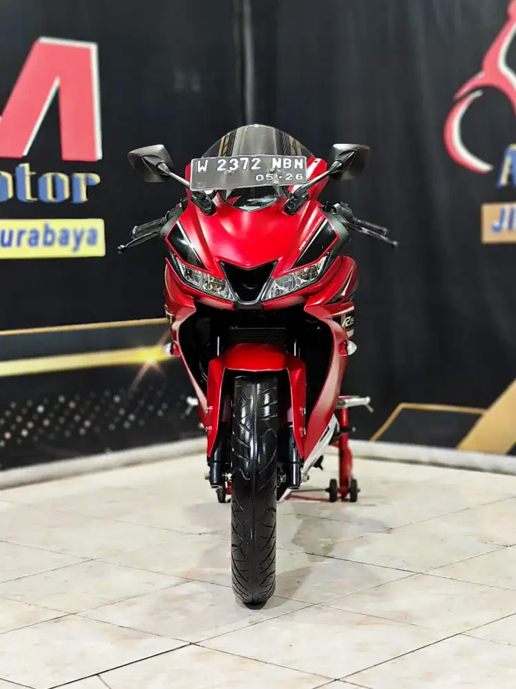Yamaha All New R15 155 VVA Th 2018 merah doff racing red