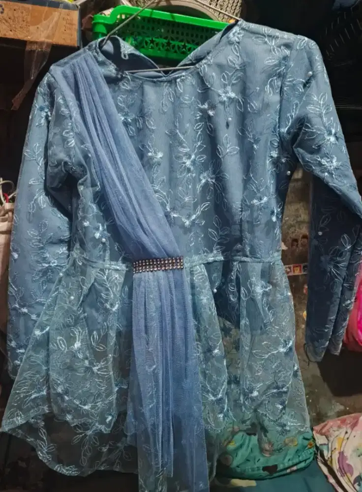 1 Set Baju Wisuda Anak Model Brukat