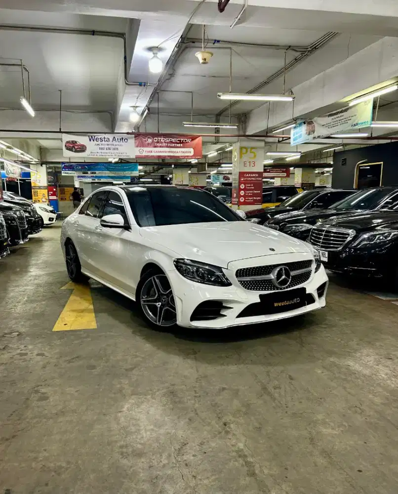 Facelift Mercedes benz C300 AMG 2019 Mercy W205 2018