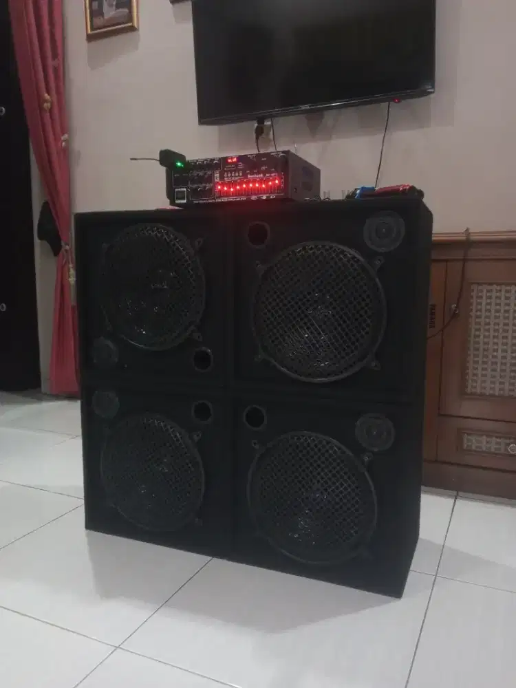 Paket karaoke 12 in 4 speaker