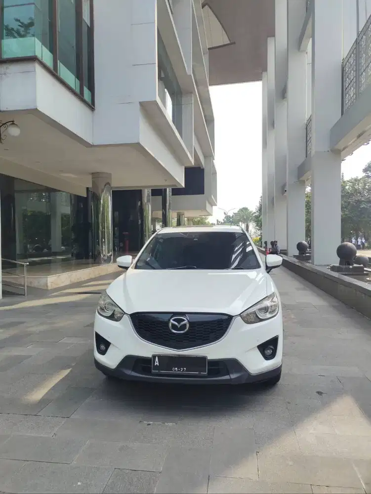 MAZDA CX5 2.5 AT GT -  GRAND TOURING SUNROOF Tahun 2014 Putih MULUS