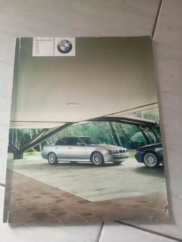 djual buku catalog bmw seri 5 berbagai type