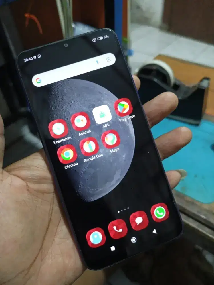 Redmi 9 ram 4/64gb hp aja batangan