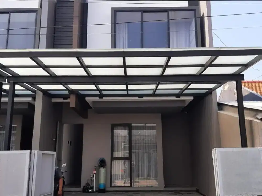 Dijual rumah modern furnish darmo permai timur