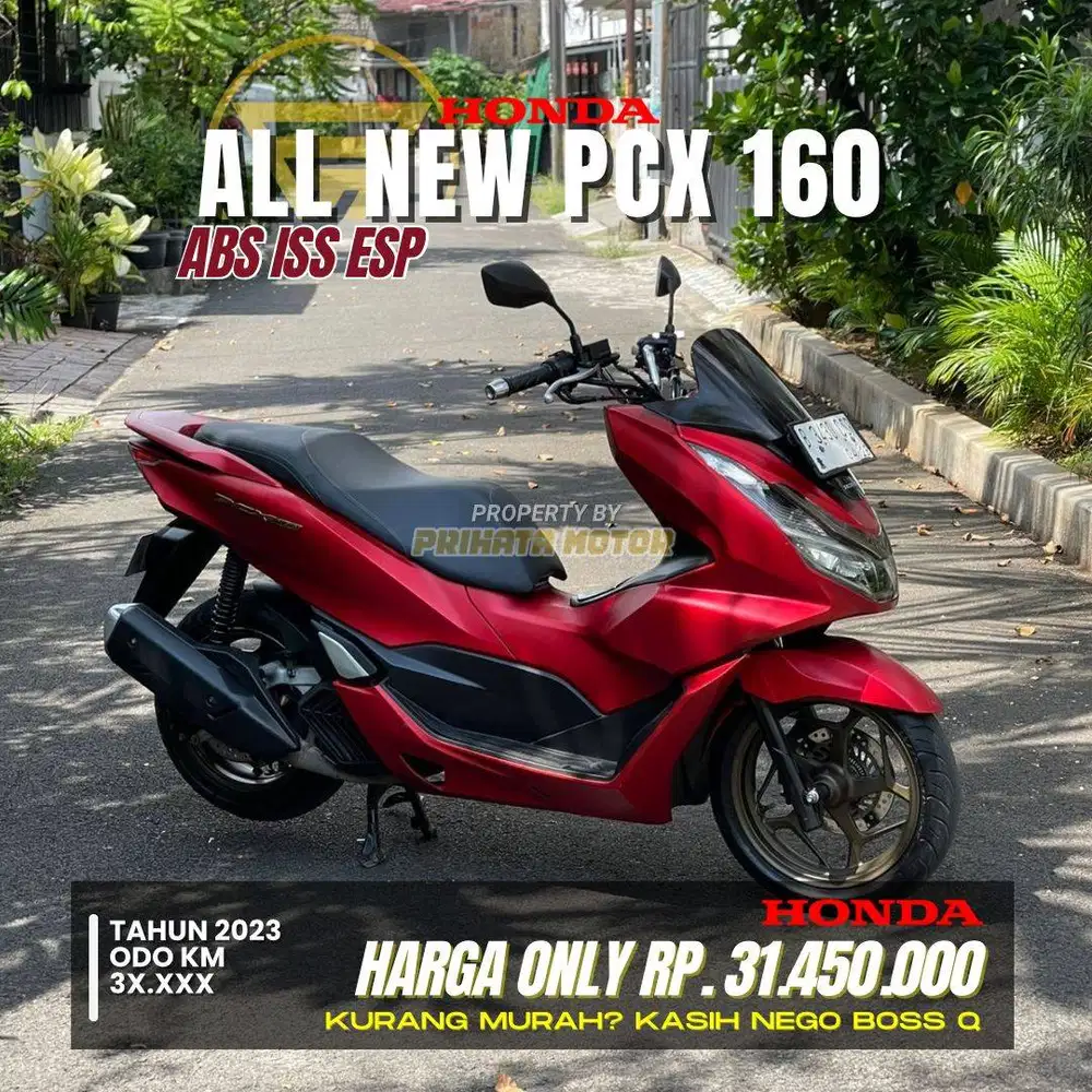 CREDIT DP MULAI 900 RIBU !!! HONDA ALL NEW PCX 160 ABS ISS ESP 2023
