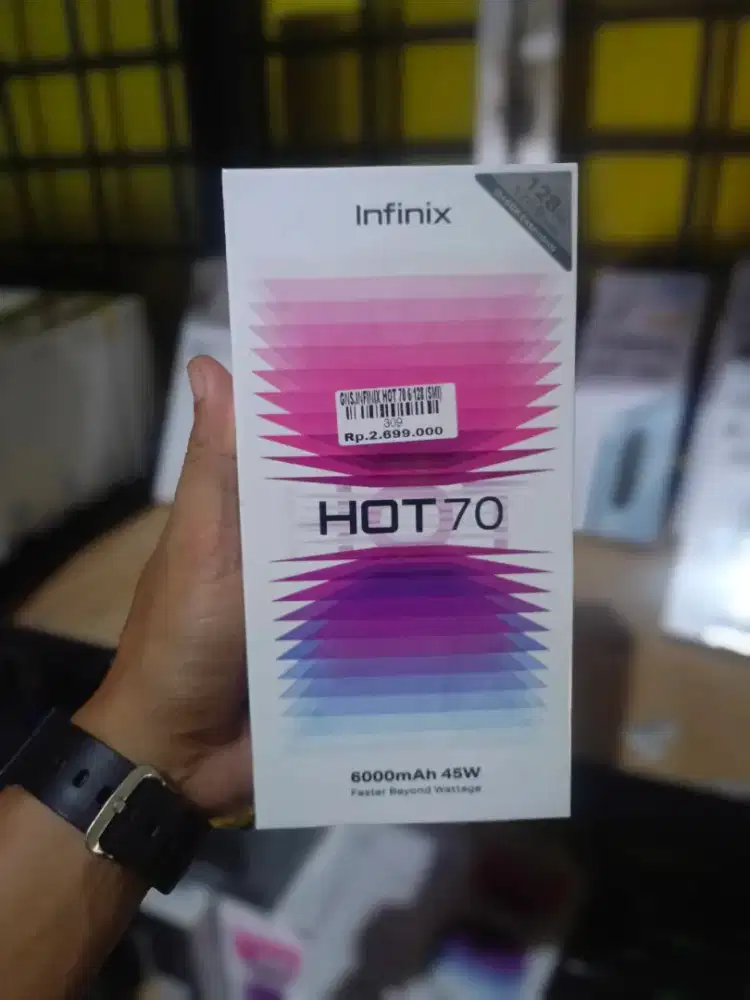 INFINIX HOT 70 12/128GB 'ATLANTIS DAHSYAT'