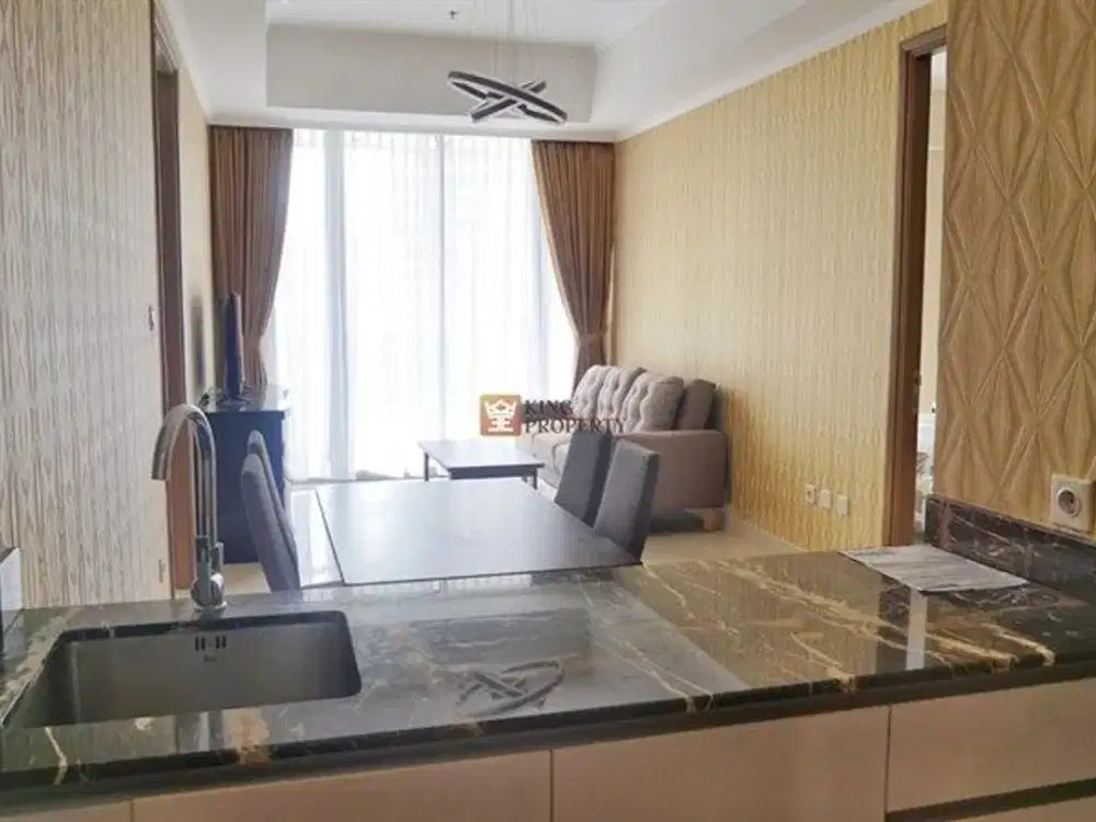 Dijual Cepat Condominium Taman Anggrek Residences 2BR+1 Luas 99m2 Furnished Interior Lengkap Terhubung Mall TA Lokasi Di Tanjung Duren Jakarta Barat