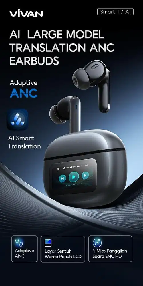 Earphone TWS Vivan T7Ai