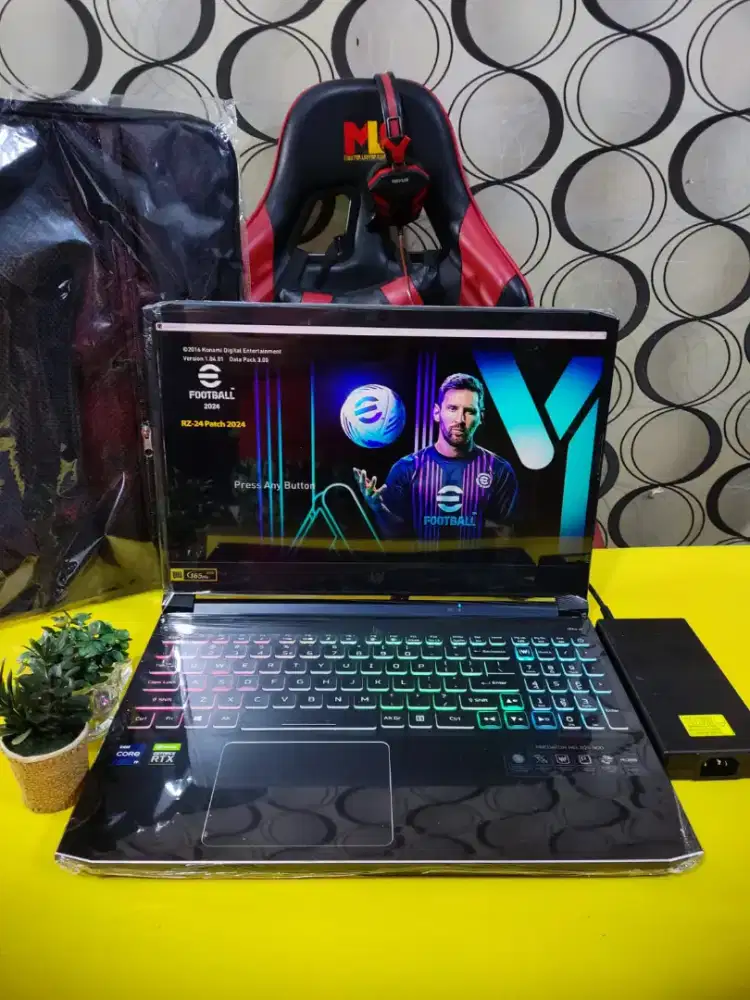 Laptop Gaming Design Acer Predator Triton Core i9 GEN 11 RTX 3070