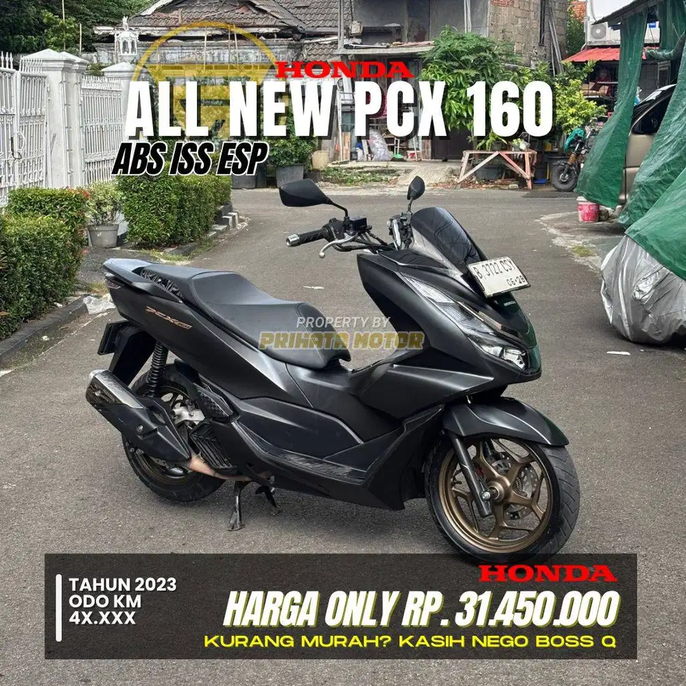 CREDIT DP MULAI 900 RIBU !!! HONDA ALL NEW PCX 160 ABS ISS ESP 2023