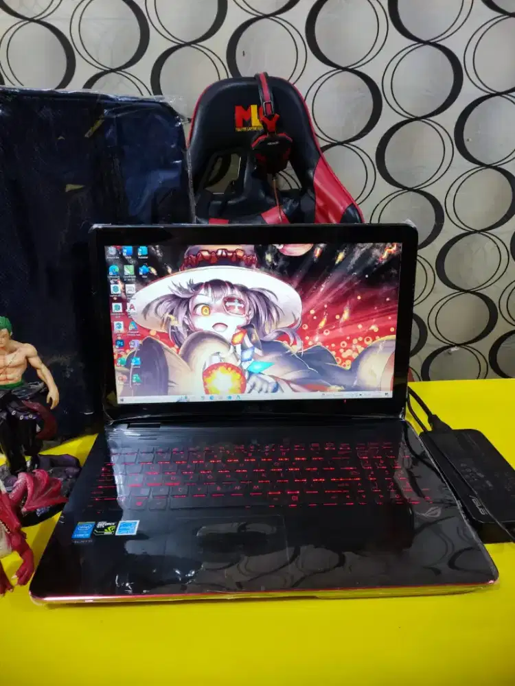 Asus ROG G551JM Core i7 RAM 16GB Dual VGA Nvidia GTX Siap Gaming