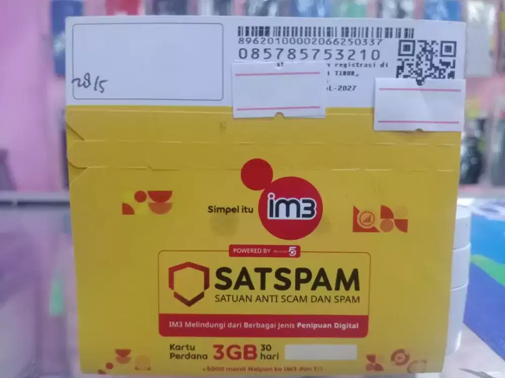 Nomor cantik im3 indosat siap pakai