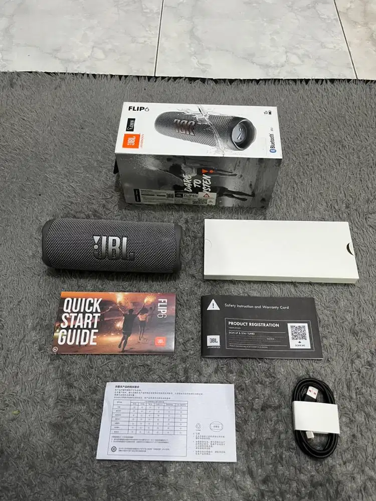 JBL Flip 6 Fullset Original Like New