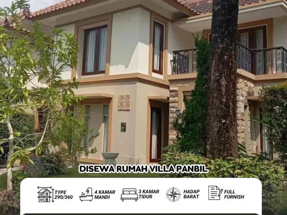 Disewakan Rumah Full Furnish Villa Panbil Batam