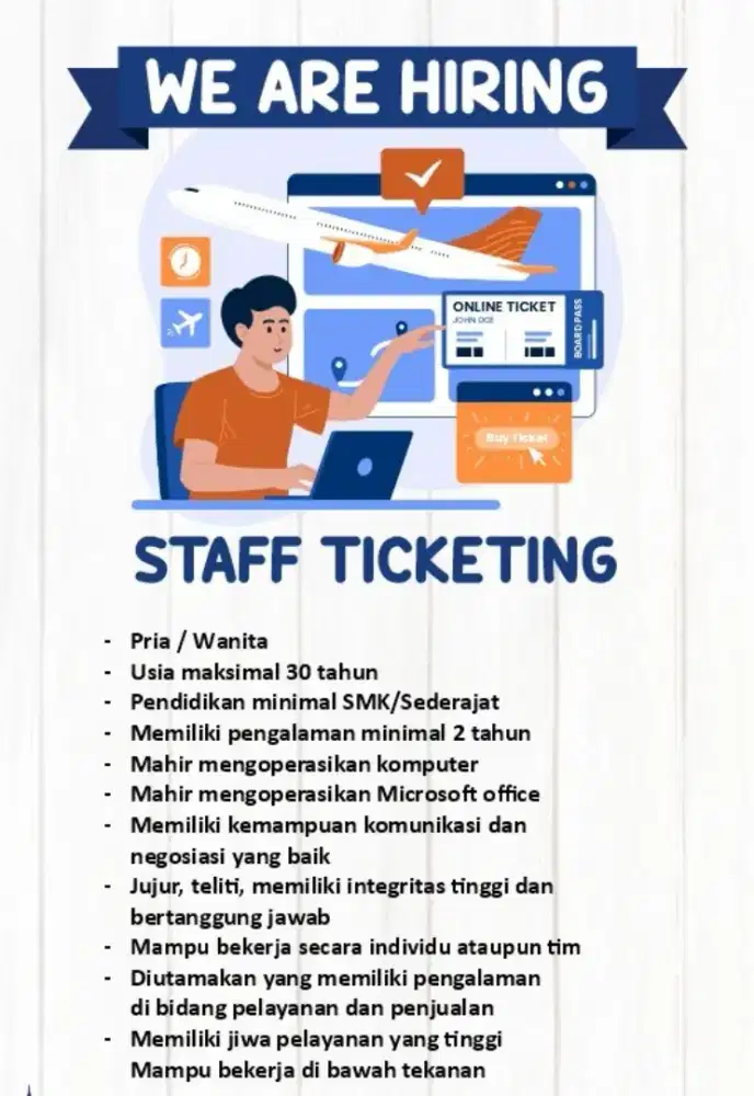 staff ticketing
