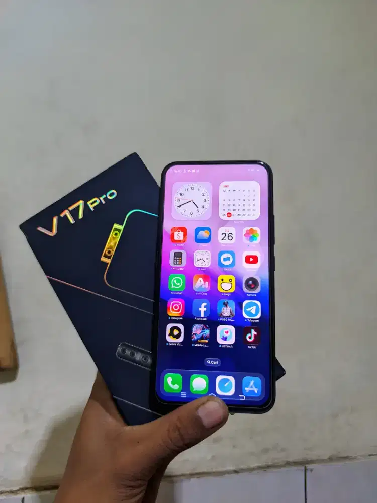 Jual cepat vivo v17 pro Ram 8/128gb fulset