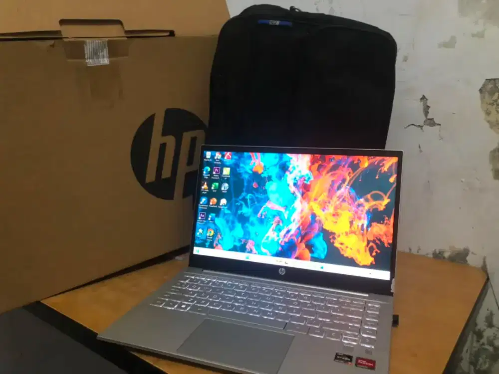 Laptop Hp Pavillion 14 AMD RyZEN 7 5825 U Silver