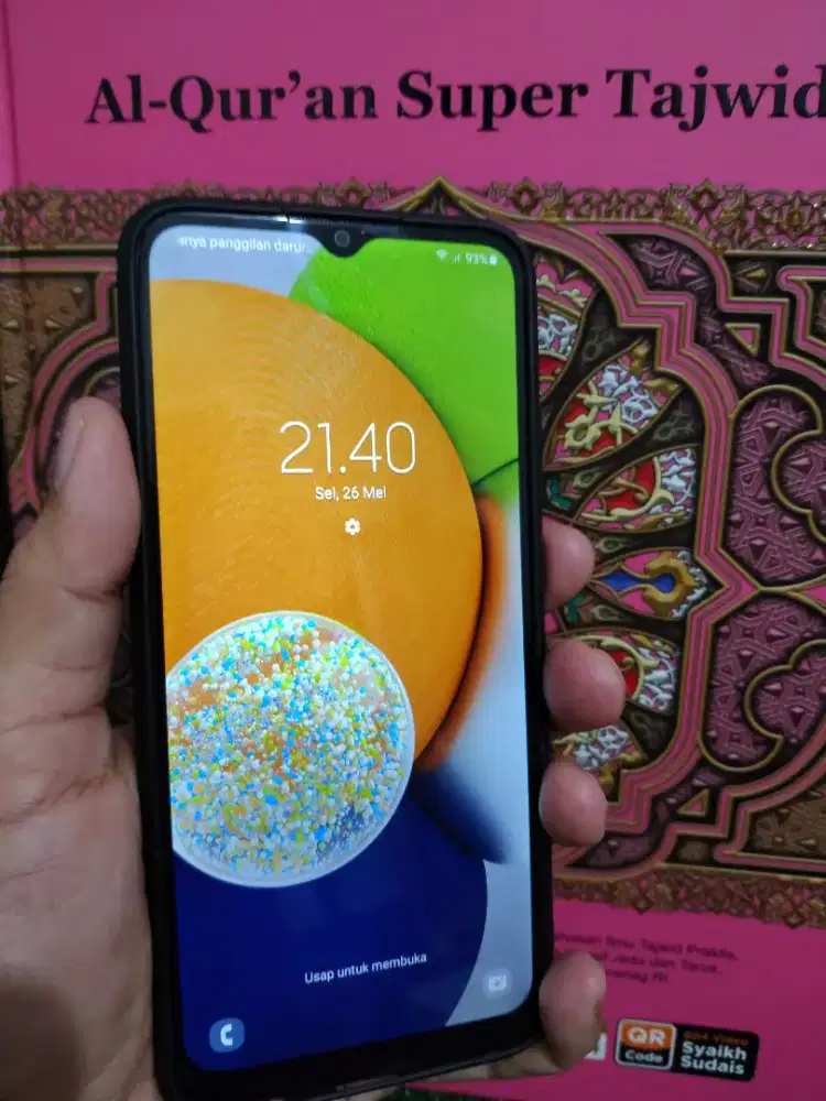 Samsung A03 4GB/64GB  mulus ex gransi resmi, full set