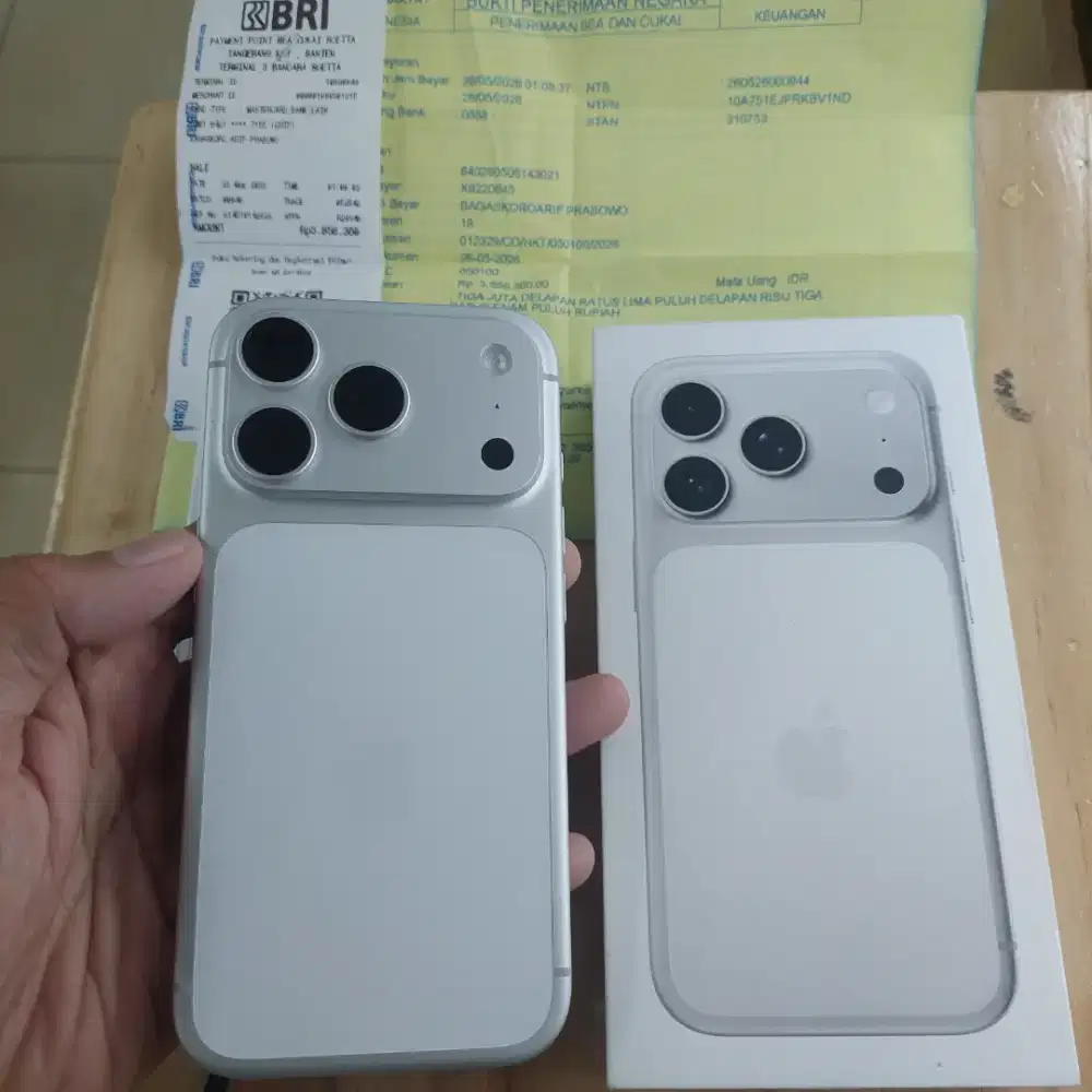Iphone 17 Pro 1Tb Resmi Beacukai Openbox BH100% CC 0
