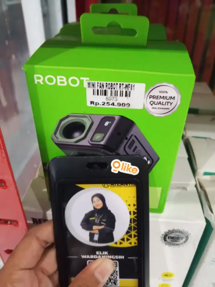 Mini fan robot rt