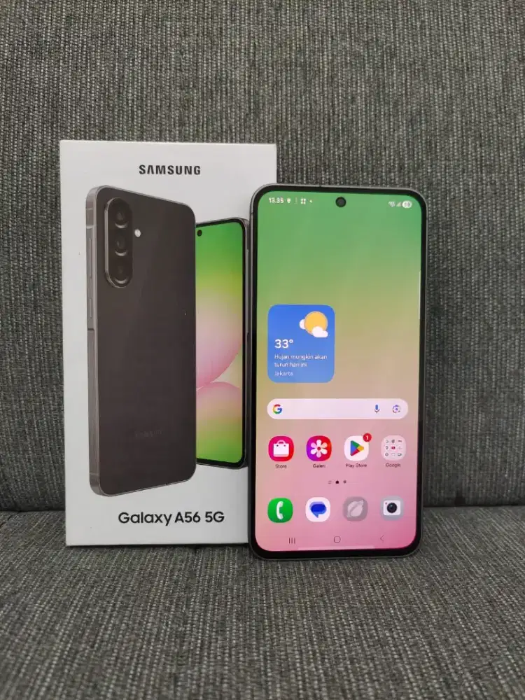 Samsung A56 5G 12/256 Like new fullset original garansi on