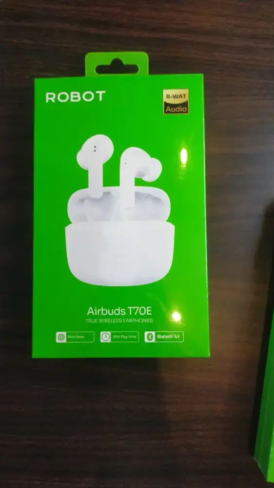 Robot Airbuds T70E Earphone Bluetooth 5.4 TWS In Ear Deep Rich Bass