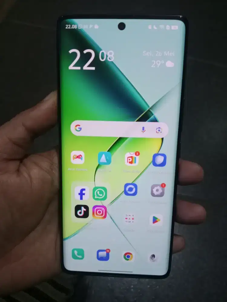 Infinix Note 40 Pro 5G ram 8/256 Nfc fullset nominus cakep