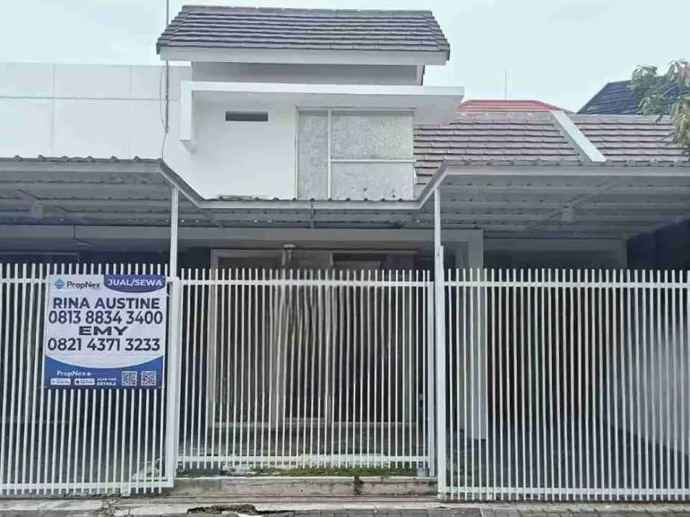 Dijual dan disewakan rumah full bangunan 1 lantai Citra Garden, carport 2 mobil