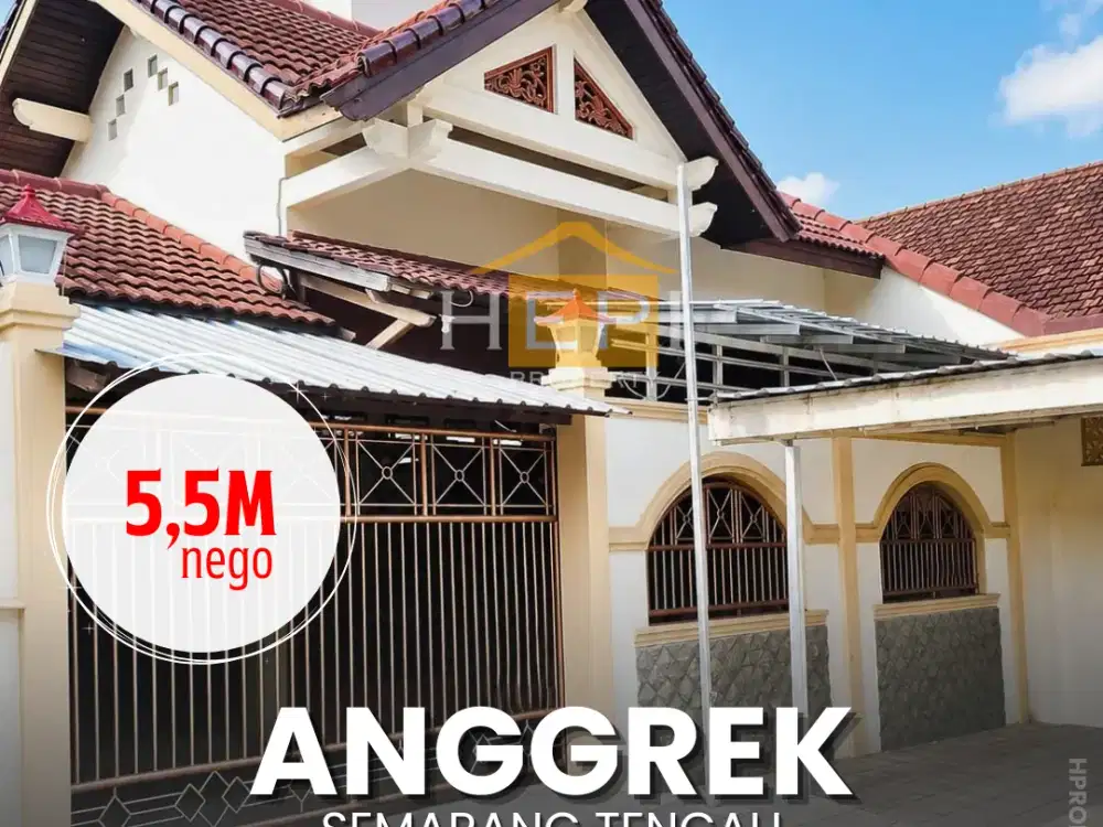 Dijual Rumah Anggrek Semarang Tengah