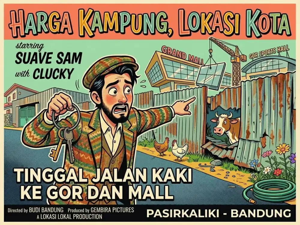 DIJUAL TANAH DI PASIRKALIKI, PAJAJARAN, CICENDO, BANDUNG KOTA.
