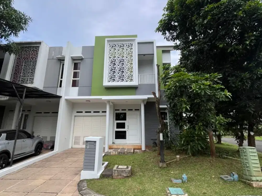 Disewa Rumah Lebar 8 Kosongan Unfurnished Cluster Darwin Gading Serpong