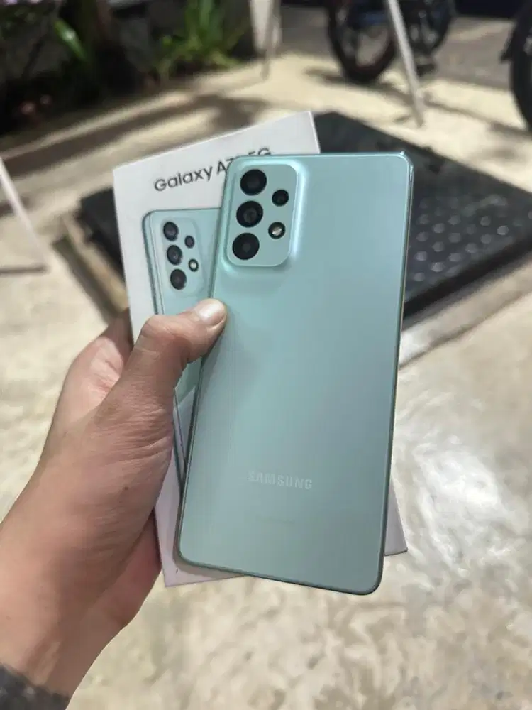 samsung galaxy A73 5G 256GB sein indo fullset ori