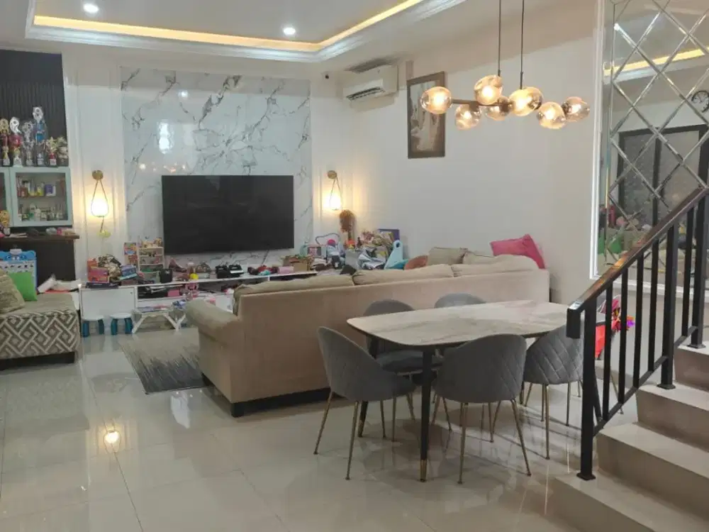 Rumah Milenial PIK 2 Ukuran 8x15 Furnished Interior TERMURAH
