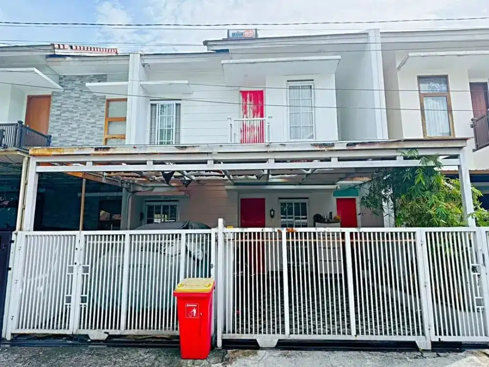 FOR SALE ! RUMAH DALAM CLUSTER DI CISARANTEN FULL FURNISHED SIAP HUNI HANYA SISA 1