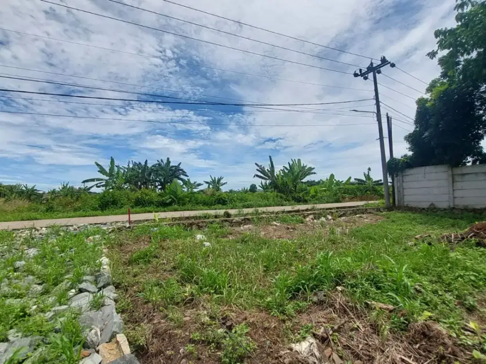 Dijual Tanah Kavling Dekat Stasiun Jatake & Tol Serpong. Terima SHM