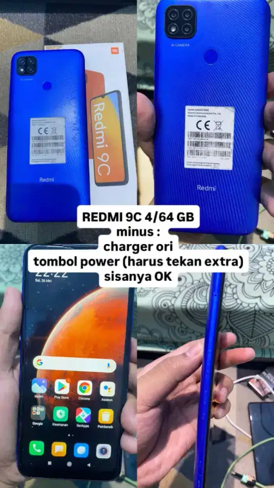 XIOMI REDMI 9C 4/64 GB