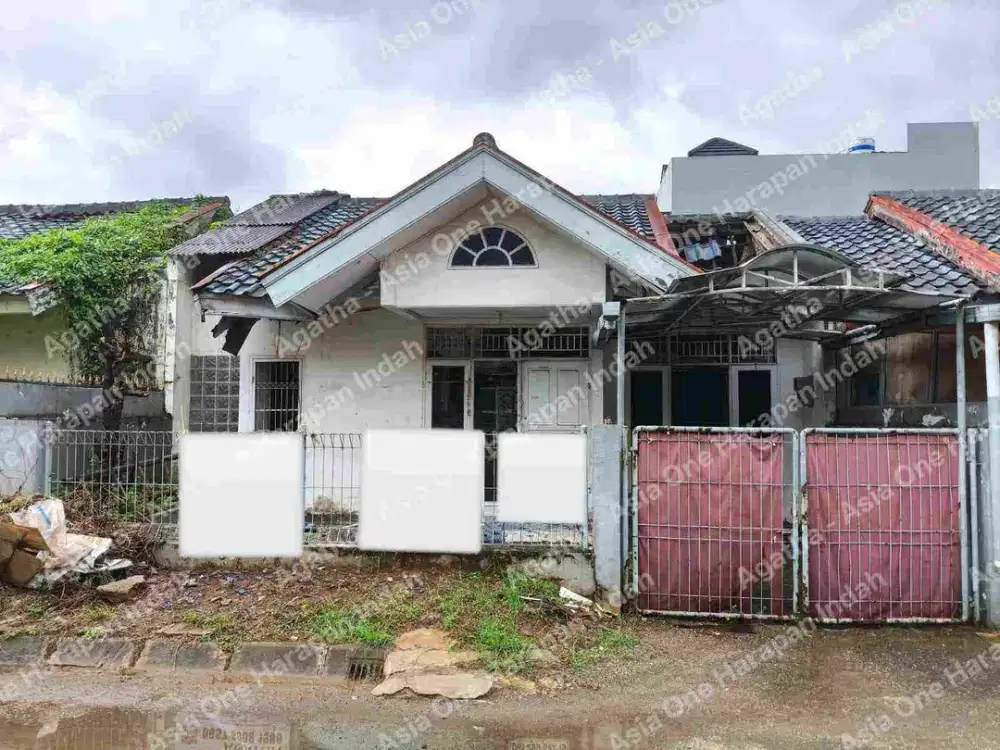 Rumah bahan lebar 9 di komplek Taman Modern, Cakung, Jakarta Timur, bebas banjir