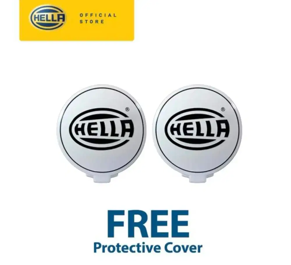 JUAL HELLA FOGLAMP COMET 500 PUTIH & HELLA 500FF FOGLAMP (2 PASANG)