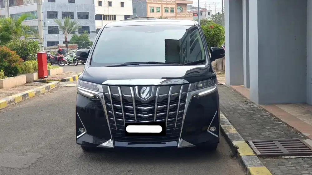 Km48rb toyota alphard g atpm tss 2021 hitam